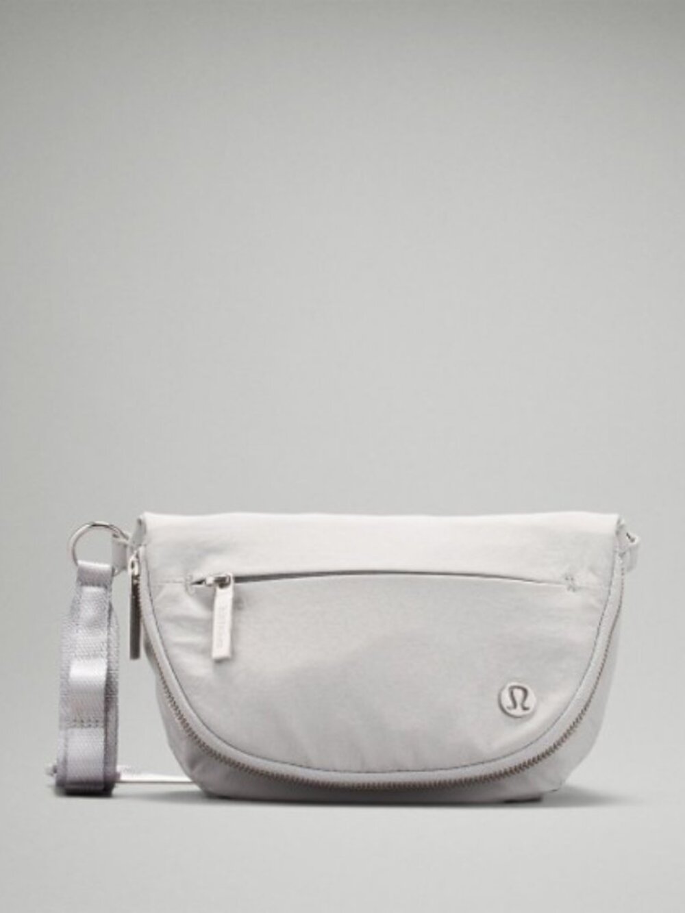Lululemon All Night micro festival zip top bag grey